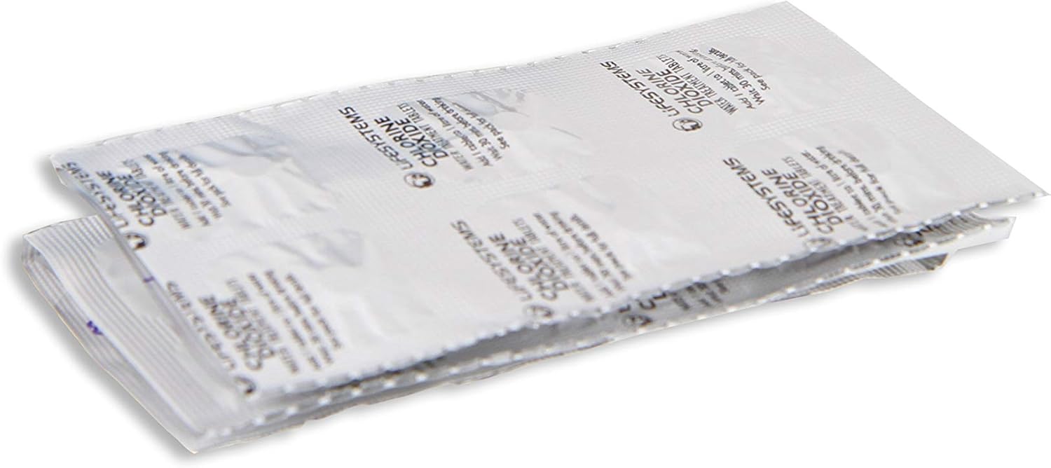 Lifesystems D187 Chlorine Dioxide Tablet, Pack of 30 Amazon.co.uk