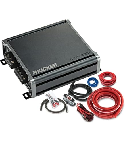 Amazon.com: KICKER 46CXA8001 CXA800.1 800 Watt Mono Class D Car