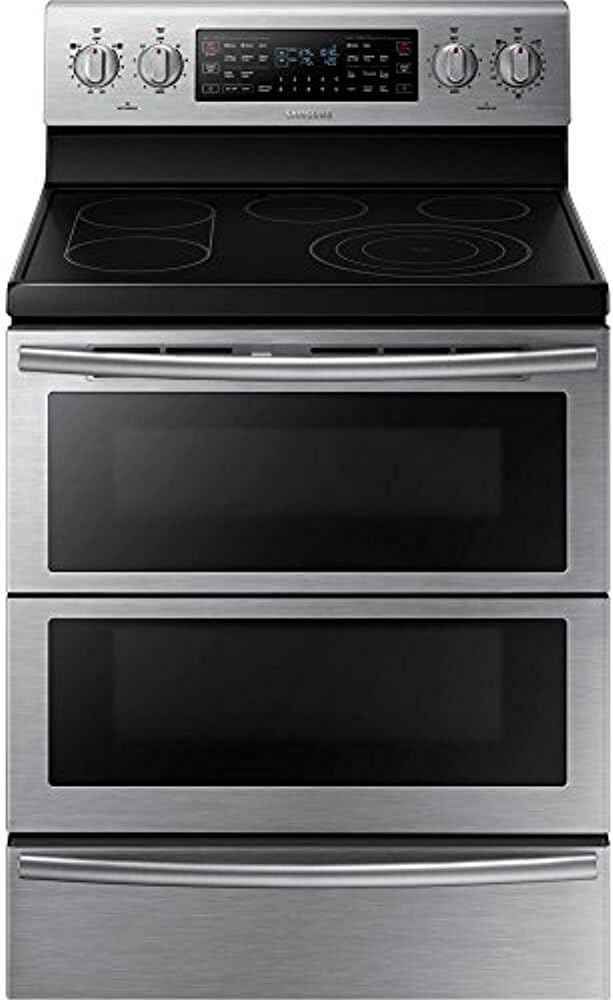 Samsung NE59J7850WS 30 Self-Cleaning Freestanding Electric Double Range
