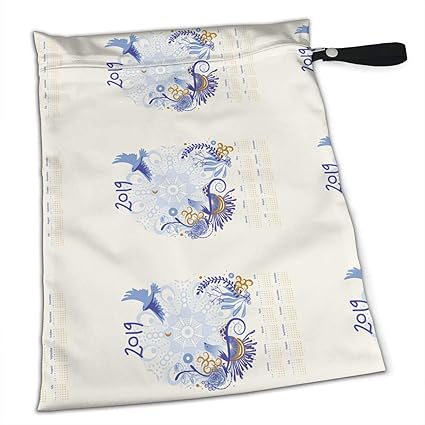 Amazon Com Niaobudai Phoenix Calendar Painting Baby Wet And - 