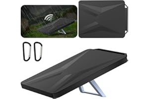 SOLLDGT for Starlink Mini Protective Case Cover, Accessories for Starlink Silicone Protective Case for Starlink Mini Satellite Dish Black