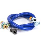 Dormont 1675BPQ60 3/4" X 60" Long Gas Hose with Quick Disconnect