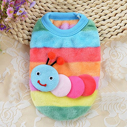image for Gerichy Pet Clothes Puppy Warm Knit Coat,Cotton Vest Jacket Apparel Co