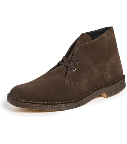 Amazon.com | Clarks Men's Desert Boot GTX Black Suede Boot 9 D (M