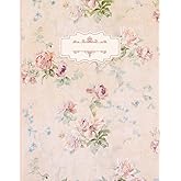 Coquette Journal: Aesthetic, Notebook for School, Blank Lined Notebook for Journaling and Writing, College Ruled, Composition Notebook, Pink Vintage Floral