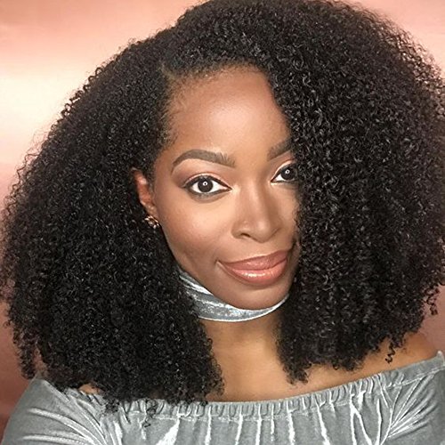 Zigzag Hair Clip In Human Hair Extensions Afro Kinky Curly