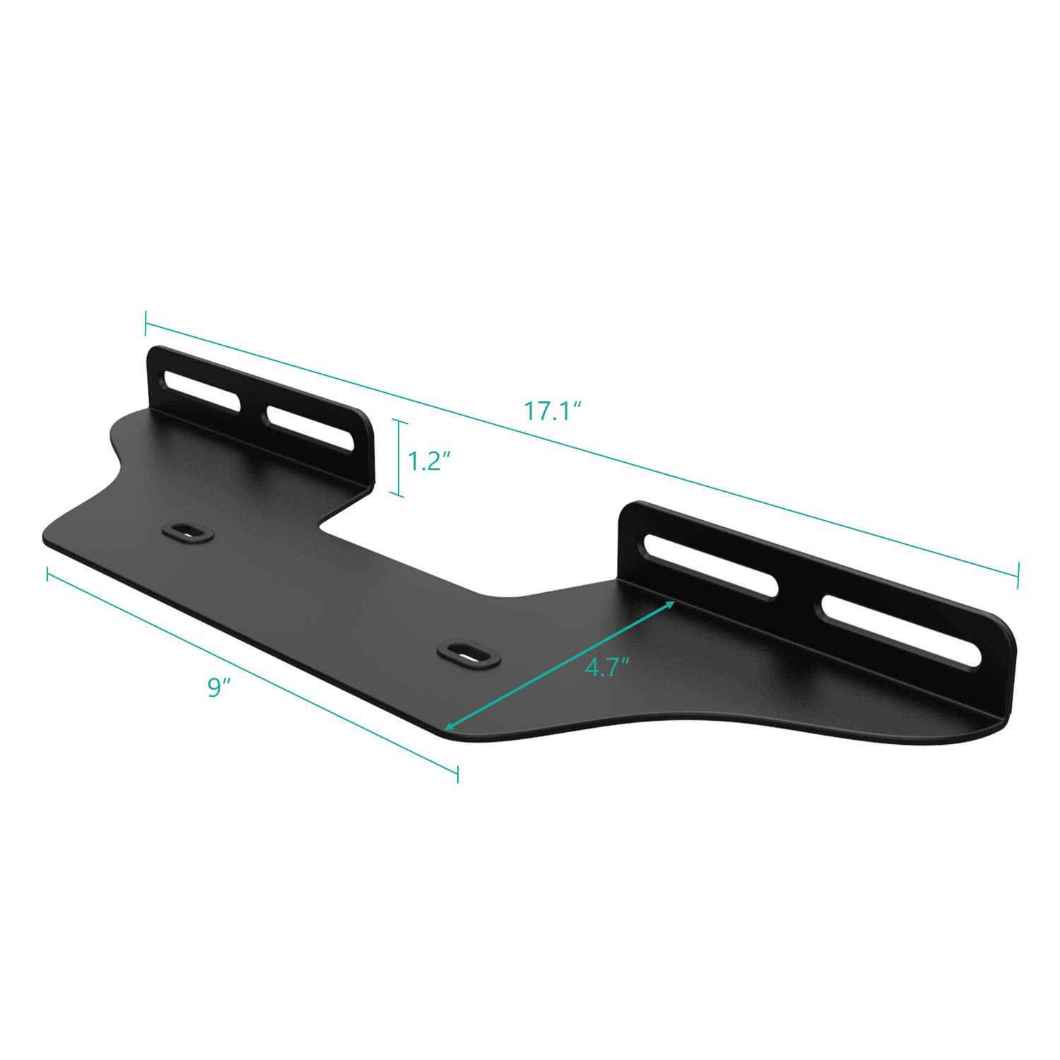 Black SON002B WALI SONOS Speaker Wall Mount Bracket Kit for All New