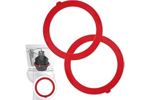 RNTKAB Flush Valve Seal for Kohler, 2-Pack GP1059291 Silicone Replacement for Toilet - Upgraded Leak-Proof Gasket Seal Kit Compatible with Kohler Canister, K-GP1059291