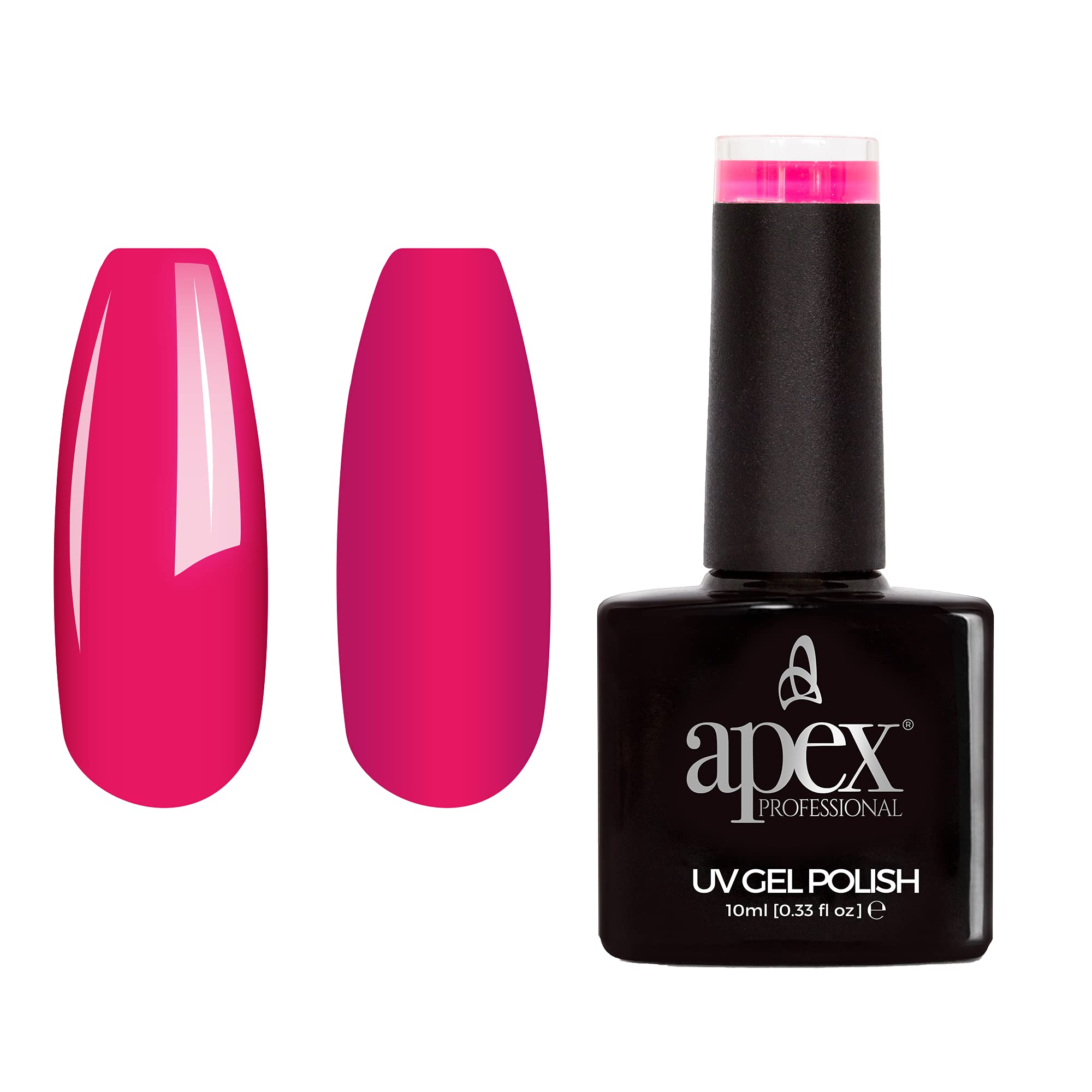 Apex® Professional Gel Nail Polish, Tik Tok Pink [SC-007], Essentials Range, UV CFL/LED Soak-Off Gel Polish, 10ml