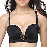 FallSweet Add Two Cups Bras Brassiere for Women Push Up Padded Unlined