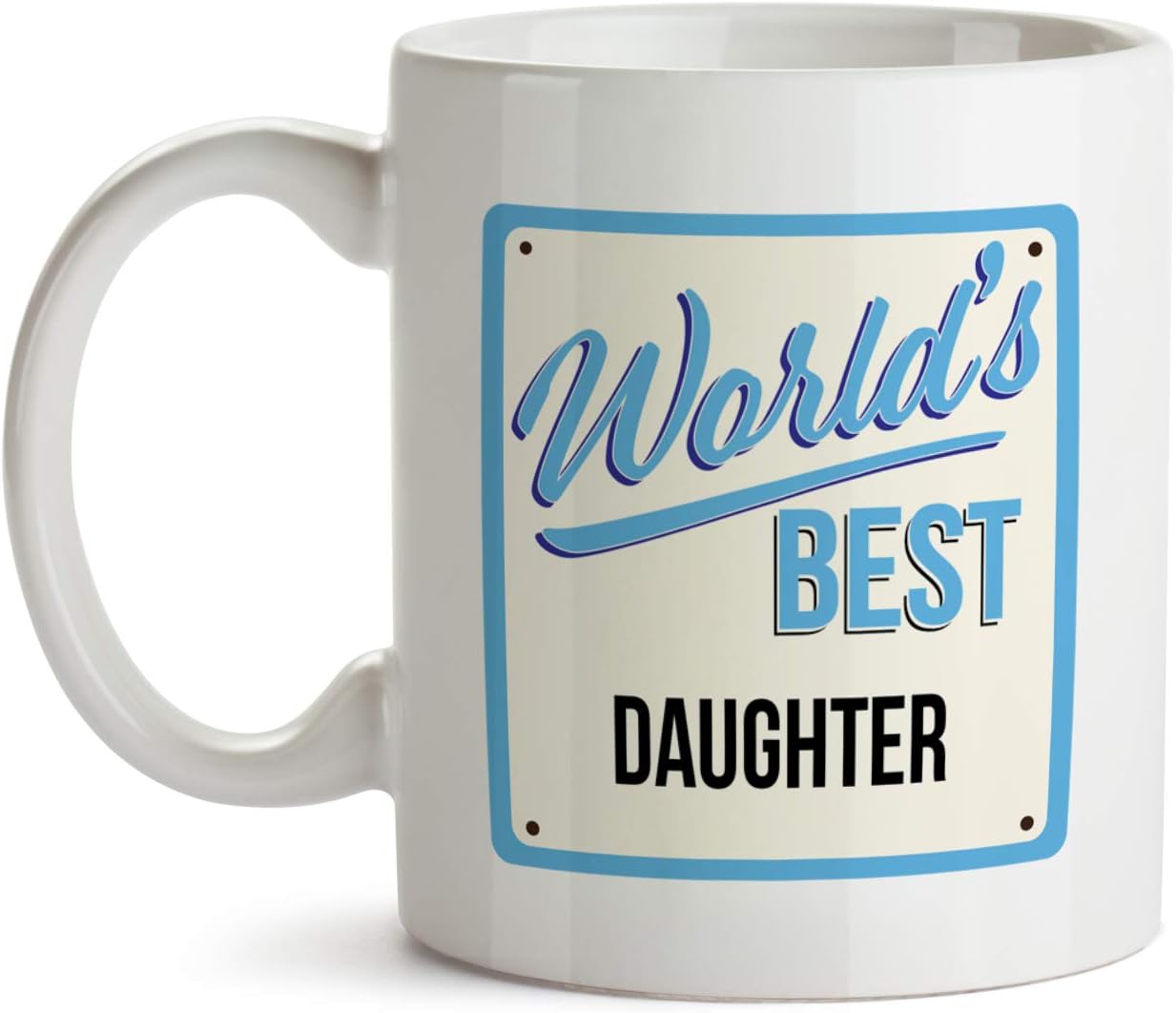 world's best daughter mug