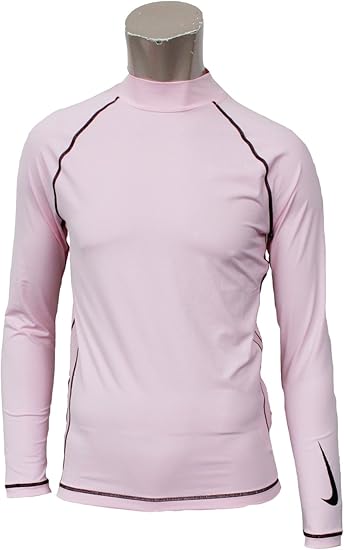 Amazon Co Jp ナイキ ゴルフ Nike Golf アンダーレイヤー モックネック Mens 4024 Lsトップス ドライフィット Uv Dry Fit S 610 ピンク 服 ファッション小物