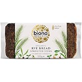 BIONA Organic Rye Bread with Sprouted Seeds, 500 GR