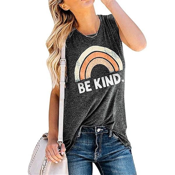 Women's Sunflower Graphic Tank Top - "Live By The Sun Love By The Moon" Vintage Design, Soft Cotton Blend (Dark Grey) - View #7