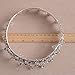 S SNUOY Queen Crowns for Women Silver Crown Crystal Tiaras for Women Full Round Headpiece for Birthday Wedding Party Head Accessoies