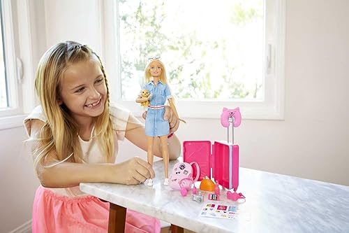 Barbie Dreamhouse Adventures Doll Accessories, Travel Set with