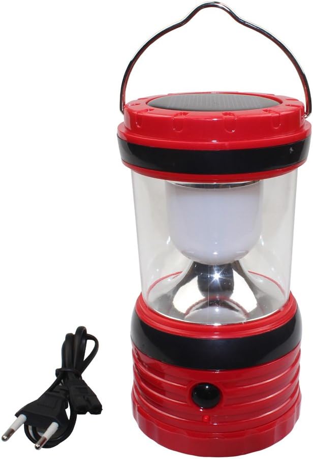 CISTWIN USB Output Solar Power 6 LED White Lantern Light Night Camping Outdoor Tent Waterproof Lamp CIS-57677