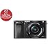 Sony Alpha a6000 Mirrorless Digitial Camera 24.3MP SLR Camera with 3.0-Inch LCD (Black) w/16-50mm Power Zoom Lens