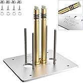 Fibetter R4700-FL Floor Mount Freestanding Tub Filler Rough-In Valve Replacement for Delta, Free standing Bathtub Fillers Base Installation Kit