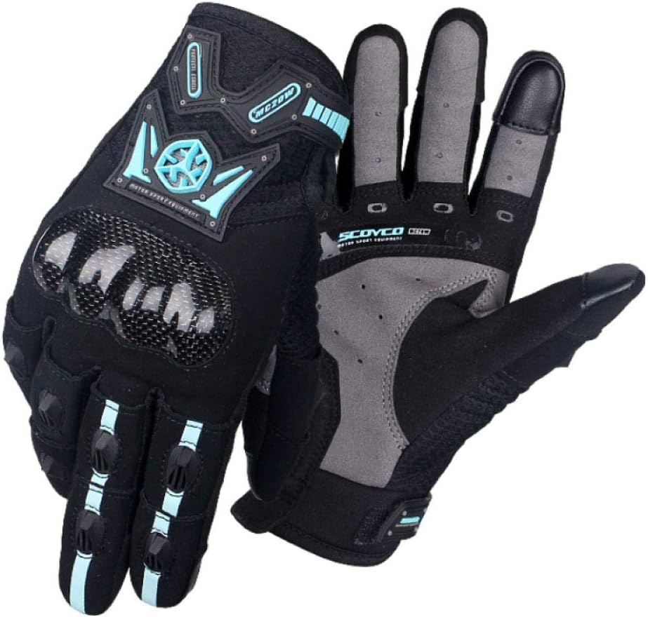 leather cycling gloves full finger