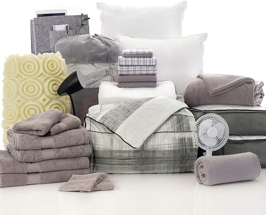 Amazon Com Ocm College Dorm Room Essentials 27 Piece Varsity