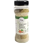 Aga's Wholesome Vegetable Stock Powder 120g, Low Sodium & MSG Free, All Natural Vegetable Bullion, All Purpose Seasoning, Veg