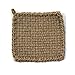 Harrisville Designs Friendly Loom Potholder Cotton Loops 10 Inch Pro Size Loops Make 2 Potholders, Weaving Crafts for Kids and Adults-Flax