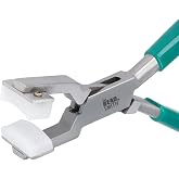 The Beadsmith Metal Bending Pliers | Pliers With Curved Nylon Jaws for Bracelet Shaping, 5.75 Inches, with Double-leaf Springs, Non-Marring