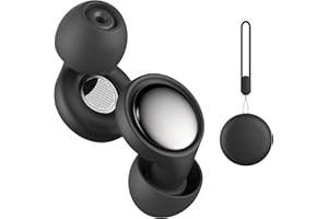 Selouj Ear Plugs for Sleeping Noise Cancelling - Reusable Ear Plugs for Sleeping, Concerts, Traveling, Working, Studying, Focus, NRR 45dB Ear Protection Earplugs with case, 7 Pair Silicone Eartips