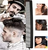CCLKHY Hair Comb Professional Fine and Wide Tooth Hairdressing Comb view 6