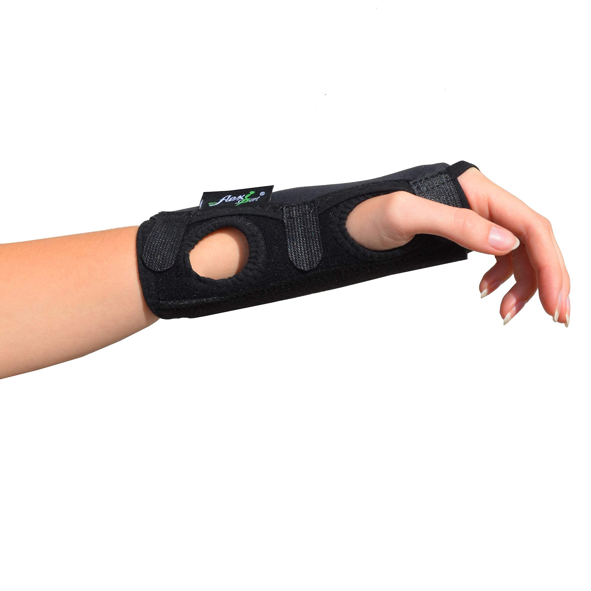 Wrist Brace Easy-fit Glove Non-Sweat, ONE-Size Design.