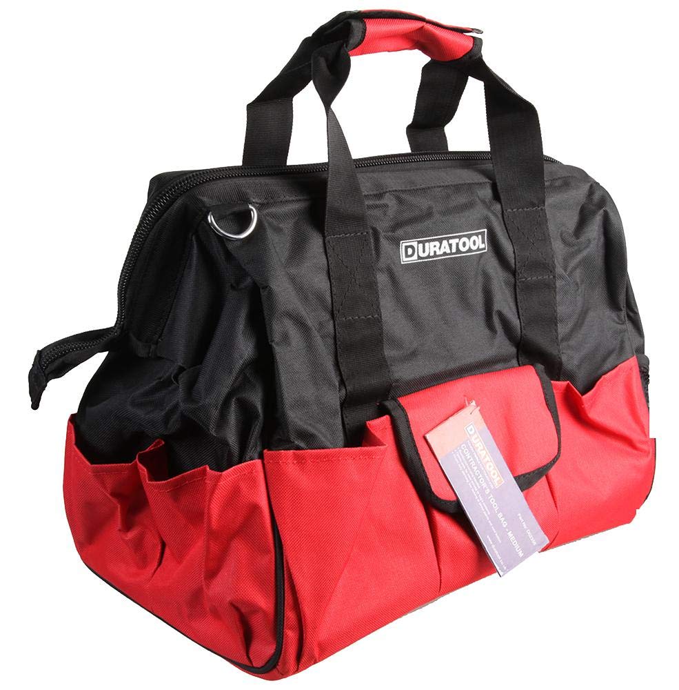 DURATOOL D02356 15" Contractors Tool Bag