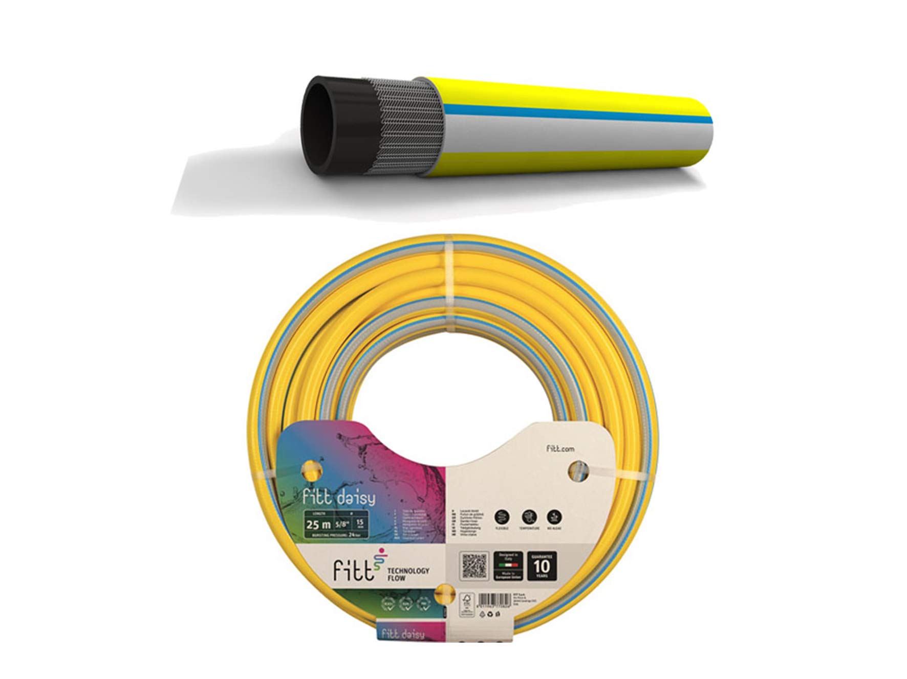 Fitt Top-Daisy Irrigation Pipe, Yellow