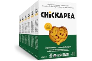 Chickapea Organic Chickpea Pasta - Elbows - 227g (Pack of 6)