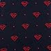 Superman Shield Navy and Red Dot Tie