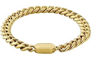 CRAFTD | Cuban Link Bracelet |Waterproof, Heat & Sweat Resistant | Gifts for Men | Men's Jewelry | Size 8MM