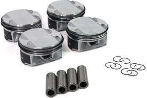 CYCWER 12578324 Engine Pistons Rings Kit Fits for 2012-2017 Terrain 2.4L, Fits for 2011-2018 2010-2017 Equinox 2.4L, Replace OE 12578324