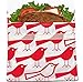 Lunchskins Reusable Sandwich Bag, Red Bird