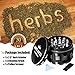 Premium Herb Weed Grinder Spice Crusher 2.5 Inch 4 Piece Aluminum Alloy Grinder with Pollen Kief Catcher