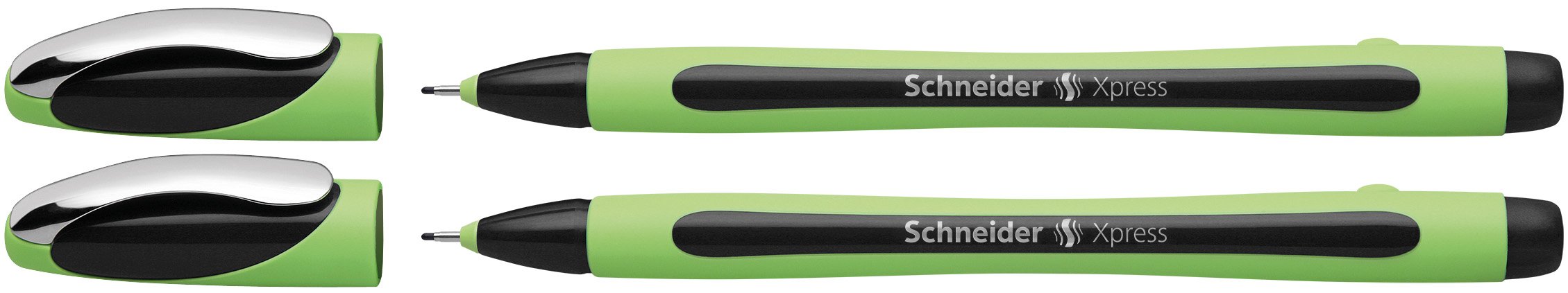 Schneider 79001, Fineliner xpress, 0.8, Pack of 2, black — image 1