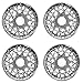 Hub-Caps for Select Ford Crown Victoria & Mercury Grand Marquis (Pack of 4) 16 Inch Chrome Wheel Covers