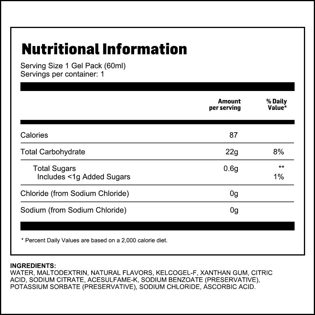 Science in Sport Energy Gel Pack, Orange Flavor Sports Performance Endurance Supplement Gels - 2 Oz - 30 Pack: Health & Personal Care