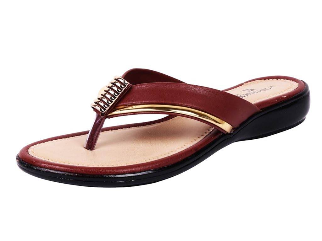 karyjerry stylish & comfortable flats sandal for women's