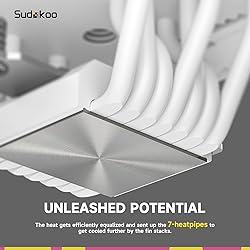 Sudokoo Sudokoo SK700 White AM5 CPU Cooler, AM5