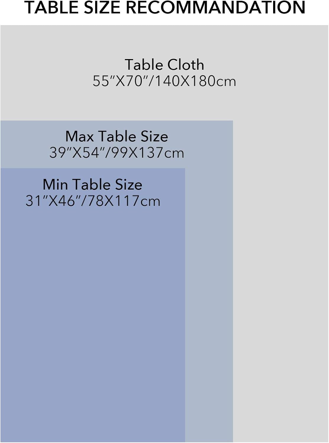 Oubonun Rustic Lattice Tablecloth (55"x70") Cotton Linen Grey Rectangle Table Cloths for Kitchen Dining: Kitchen & Dining