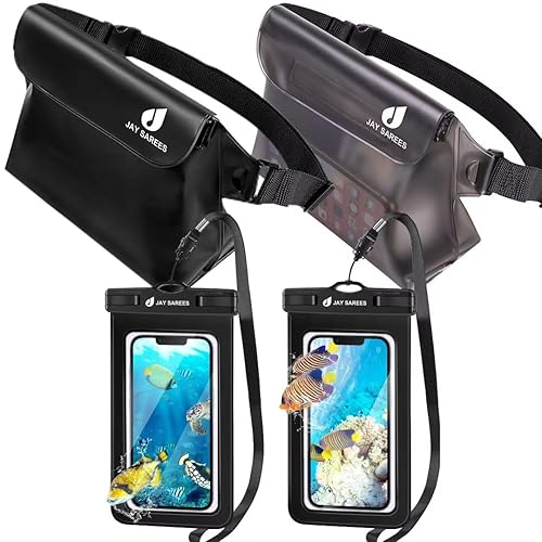 JAY SAREES Universal Waterproof Phone Pouch Case IPX8 Phone