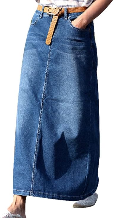 amazon uk denim skirts