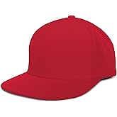 Pacific Headwear Perforated F3 Performance Flexfit® Cap, Red, L/XL