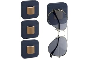 4 PCS Black Sunglasses Wall Organizer, Hanging Sunglasses Organizer, Sunglasses Storage Organizer, Sunglass Holder for Wall H