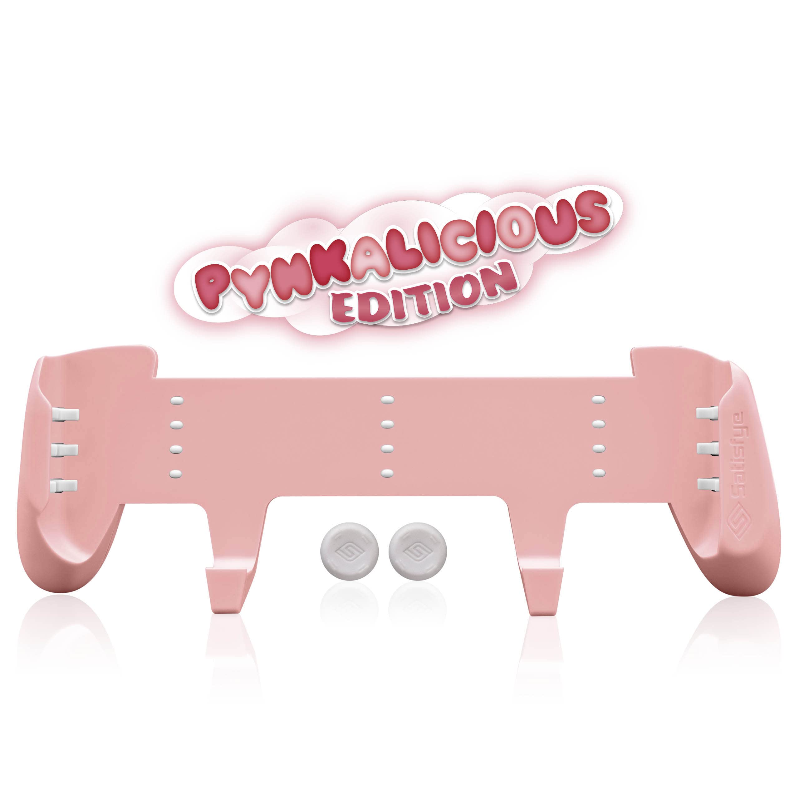 Photo 1 of Satisfye - ZenGrip Pro Gen 3 OLED, a Switch Grip Compatible with Nintendo Switch - Comfortable & Ergonomic Grip, Joy Con & Switch Control. #1 Switch Accessories Designed for Gamers (Pink)